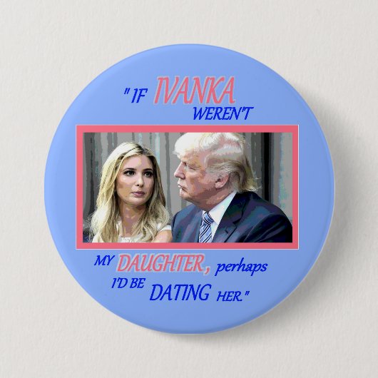 Badge Rond 7,6 Cm La fille de l'atout, Ivanka (Devant)