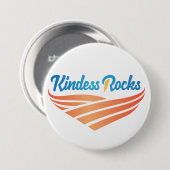 Badge Rond 7,6 Cm La gentillesse bascule le bouton (Devant & derrière)