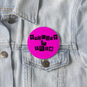 Badge Rond 7,6 Cm La pensée est libre (En situation)