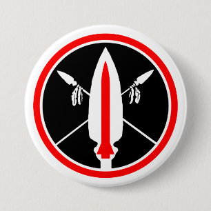Badge Rond 7,6 Cm La Réunion Fort Sill l'Oklahoma 2015 de missile d
