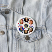 Badge Rond 7,6 Cm La santé de Hillary ? (En situation)