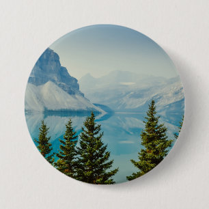 Badge Rond 7,6 Cm lacs de montagne