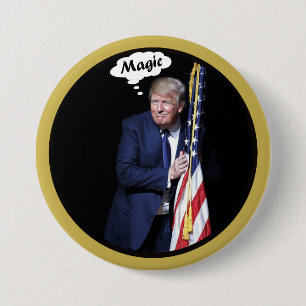 Badge Rond 7,6 Cm L'acte magique de l'atout