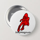 Badge Rond 7,6 Cm laidback (Devant & derrière)