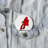 Badge Rond 7,6 Cm laidback (En situation)