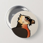 Badge Rond 7,6 Cm Lammergeier mignon (Devant & derrière)