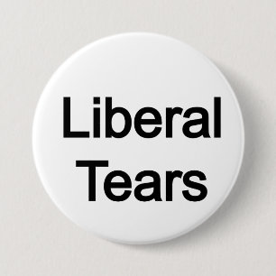 Badge Rond 7,6 Cm Larmes libérales