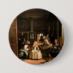 Badge Rond 7,6 Cm Las Meninas