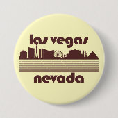 Badge Rond 7,6 Cm Las Vegas Nevada (Devant)
