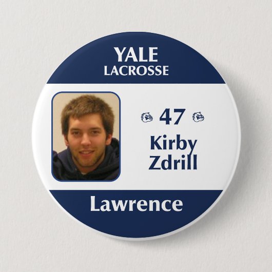 Badge Rond 7,6 Cm Lawrence - Kirby Zdrill (Devant)