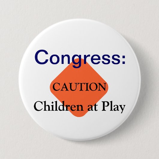 Badge Rond 7,6 Cm Le congrès (Devant)