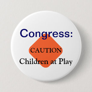 Badge Rond 7,6 Cm Le congrès