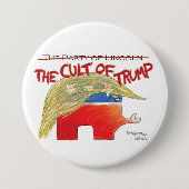 Badge Rond 7,6 Cm Le culte du bouton d'atout (Devant)