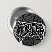 Badge Rond 7,6 Cm Le diagramme du mangeur de boeuf (Devant & derrière)