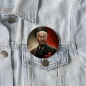 Badge Rond 7,6 Cm Le dictateur Joe Biden (En situation)
