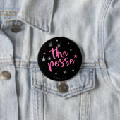 Badge Rond 7,6 Cm Le Disco Bachelorette ID925 (En situation)