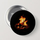Badge Rond 7,6 Cm Le feu sauvage (Devant & derrière)