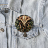 Badge Rond 7,6 Cm Le Masque Renait (En situation)