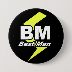 Badge Rond 7,6 Cm Le meilleur bouton d'homme
