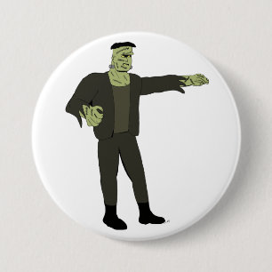 Badge Rond 7,6 Cm Le monstre