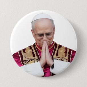 Badge Rond 7,6 Cm Le Pape Léon XIV Cadeau Religieux Catholique