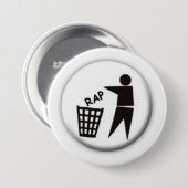 BADGE ROND 7,6 CM LE RAP SUCE (Devant & derrière)