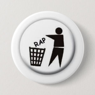 BADGE ROND 7,6 CM LE RAP SUCE