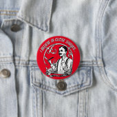 Badge Rond 7,6 Cm Le rasage classique d'un homme (En situation)