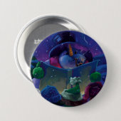 Badge Rond 7,6 Cm Lecture hivernale (Devant & derrière)