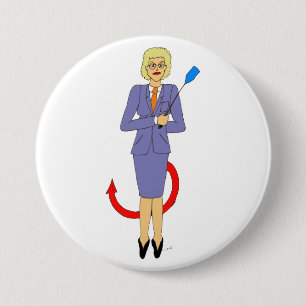 Badge Rond 7,6 Cm L'enseignant du mal