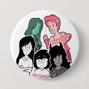 BADGE ROND 7,6 CM L'ÉQUIPAGE