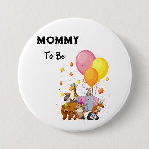 Badge Rond 7,6 Cm Les animaux des bois