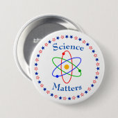 Badge Rond 7,6 Cm Les sciences (Devant & derrière)
