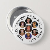 Badge Rond 7,6 Cm Les six "épouses" de Donald le quarante-cinquième (Devant & derrière)