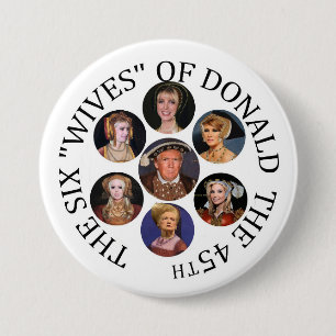 Badge Rond 7,6 Cm Les six "épouses" de Donald le quarante-cinquième