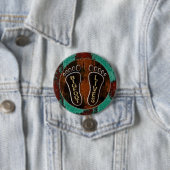 Badge Rond 7,6 Cm Les vies de Bigfoot (En situation)