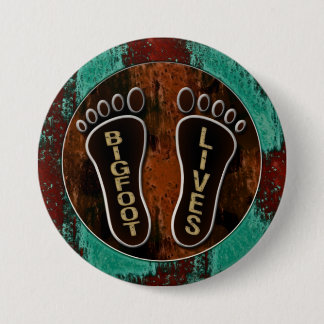Badge Rond 7,6 Cm Les vies de Bigfoot