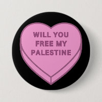 Libérez-vous ma Palestine ? Cute Candy Coeur doux
