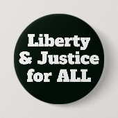 Badge Rond 7,6 Cm Liberté et justice pour tous (Devant)