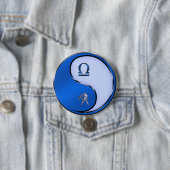 Badge Rond 7,6 Cm Libra (En situation)