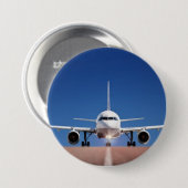 Badge Rond 7,6 Cm ligne centrale (Devant & derrière)