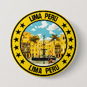 Badge Rond 7,6 Cm Lima (Devant)
