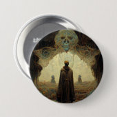 Badge Rond 7,6 Cm L'Imaginaire foncé Entryway Sci-Fi (Devant & derrière)