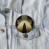 Badge Rond 7,6 Cm L'Imaginaire foncé Entryway Sci-Fi (En situation)