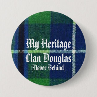 Badge Rond 7,6 Cm L'insigne d'héritage de Douglas de clan, montrent