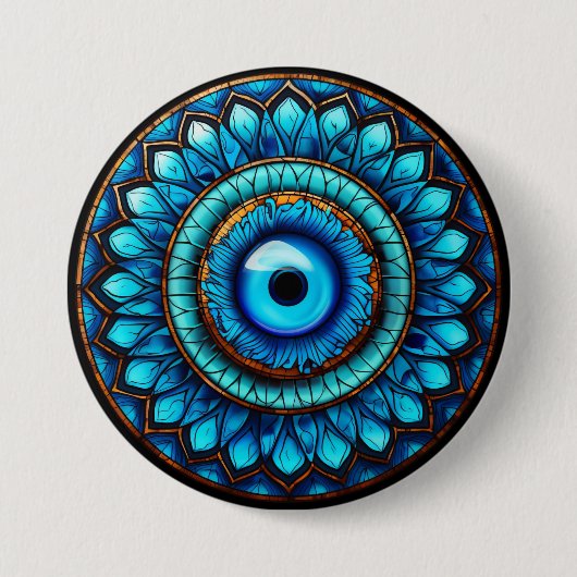 Badge Rond 7,6 Cm L'Œil de dragon (Devant)
