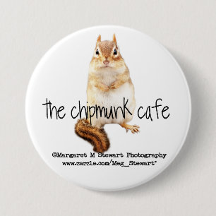 Badge Rond 7,6 Cm Logo de café de tamia