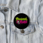 Badge Rond 7,6 Cm Logo des Paranormal Punks (En situation)