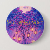 Badge Rond 7,6 Cm logo Solwhimsy 2 épingle Collection 1 (Devant)
