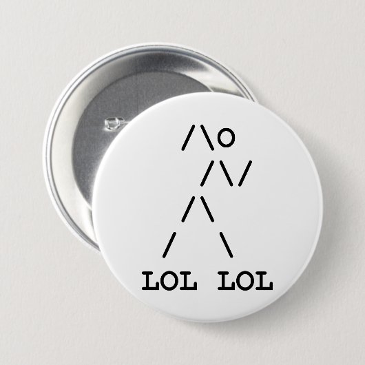 Badge Rond 7,6 Cm Lollerskates (Devant & derrière)